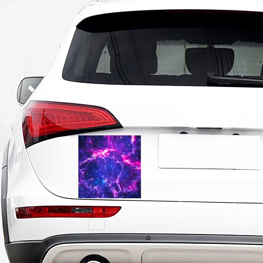 Dark Purple Universe Galaxy Space Print Car Sticker