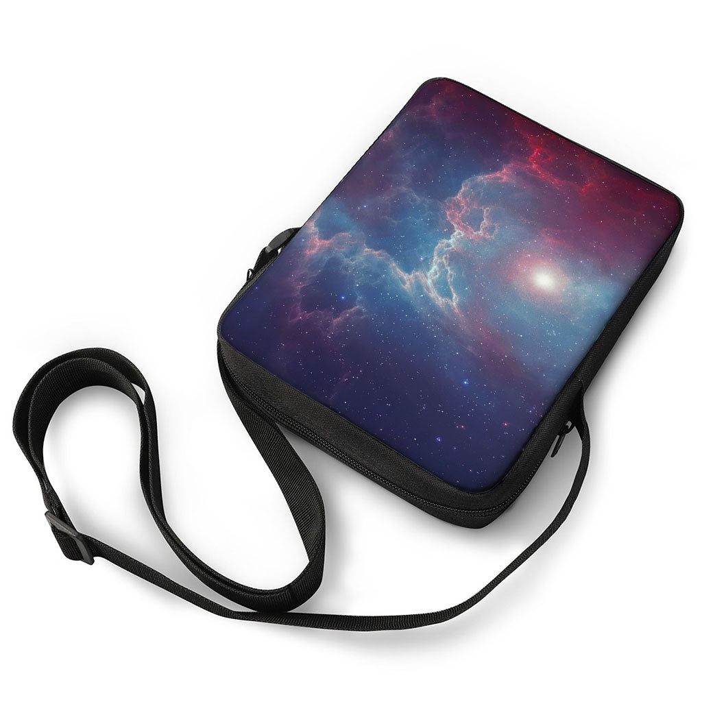 Dark Universe Galaxy Deep Space Print Rectangular Crossbody Bag