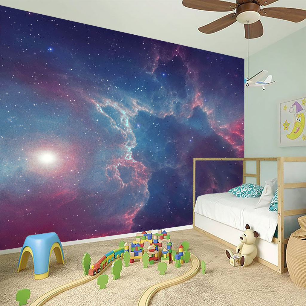 Dark Universe Galaxy Deep Space Print Wall Sticker