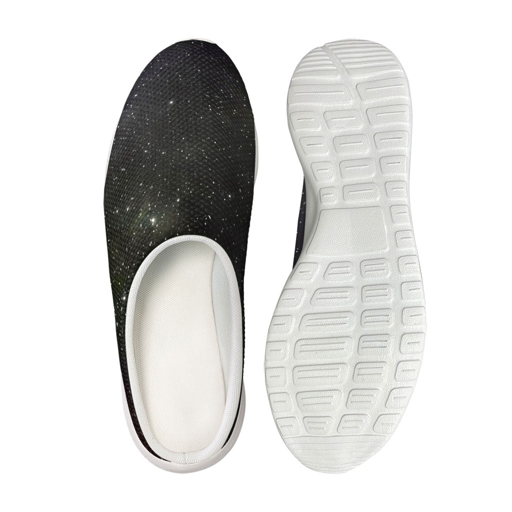 Dark Universe Galaxy Outer Space Print Mesh Casual Shoes