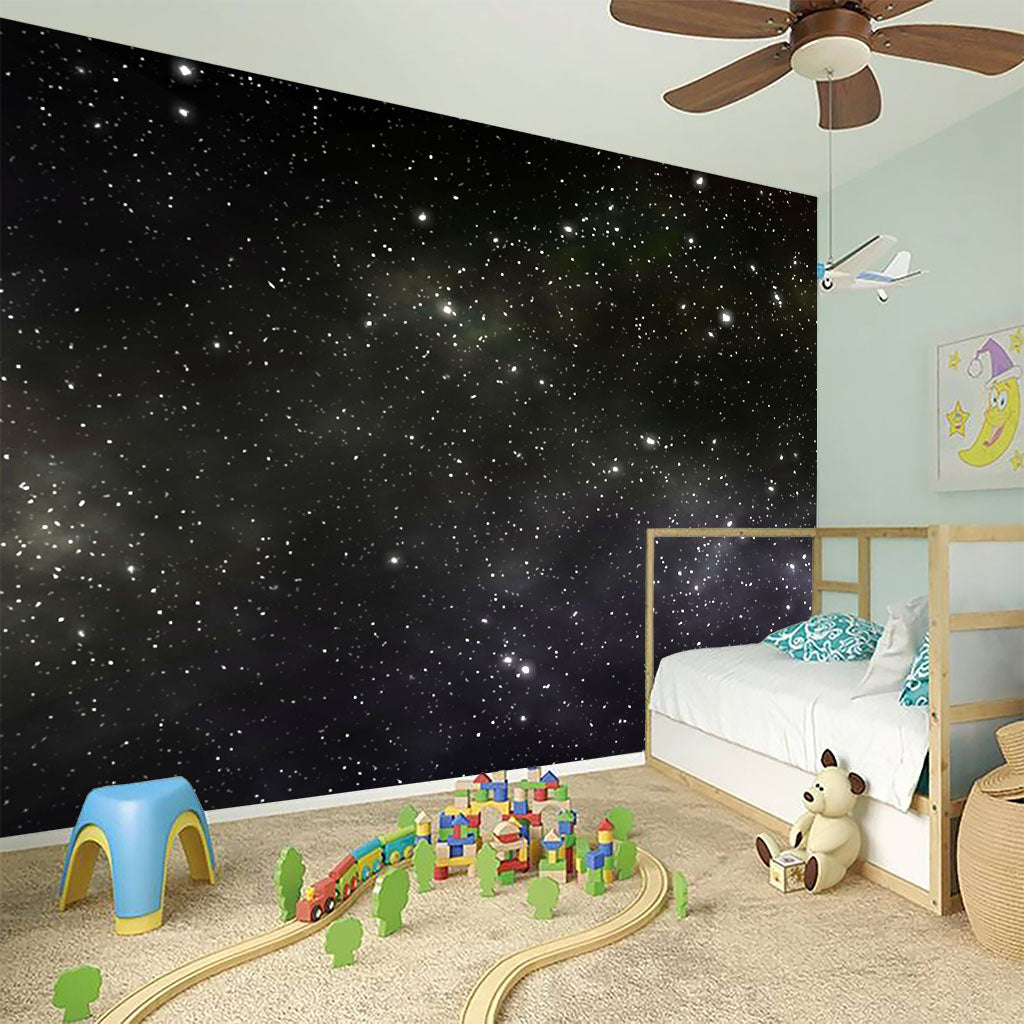Dark Universe Galaxy Outer Space Print Wall Sticker