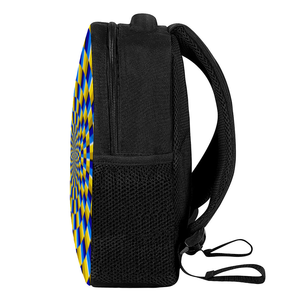 Dartboard Moving Optical Illusion Casual Backpack