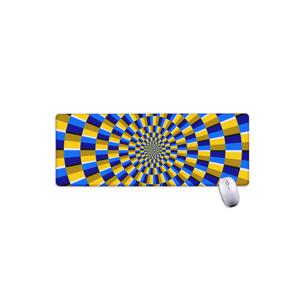 Dartboard Moving Optical Illusion Extended Mouse Pad