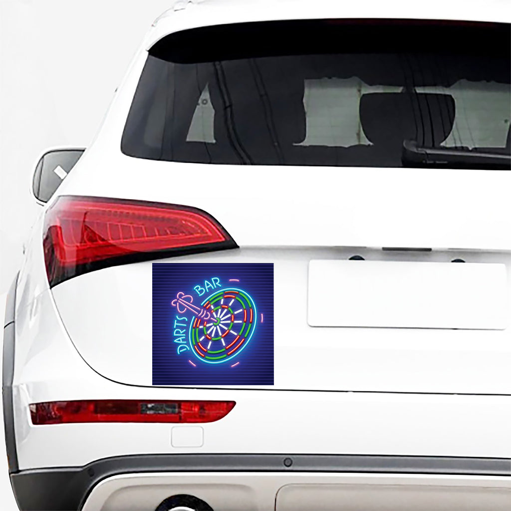 Darts Bar Sign Print Car Sticker
