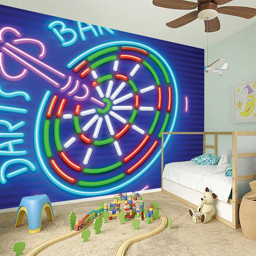 Darts Bar Sign Print Wall Sticker