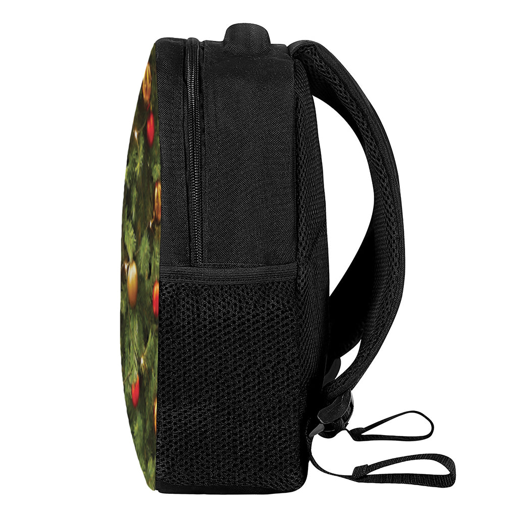 Decorated Christmas Tree Print Casual Backpack