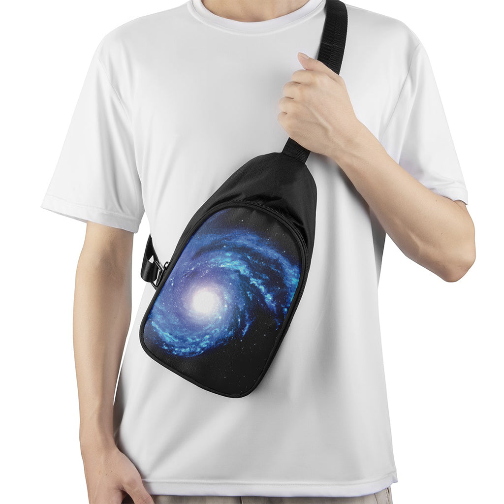 Deep Space Milky Way Print Chest Bag