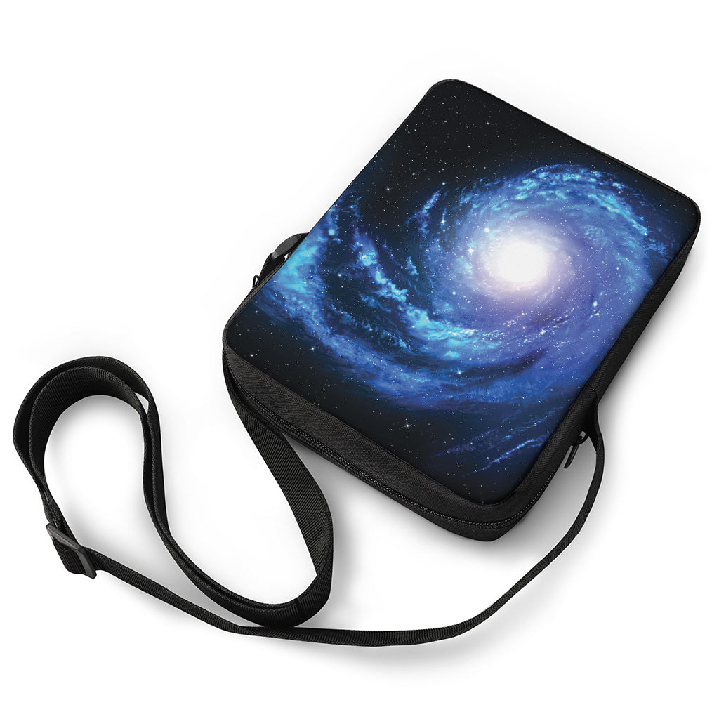 Deep Space Milky Way Print Rectangular Crossbody Bag