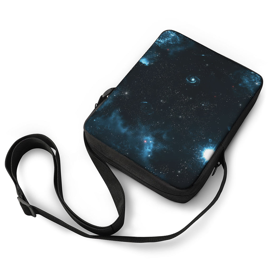 Deep Space Print Rectangular Crossbody Bag