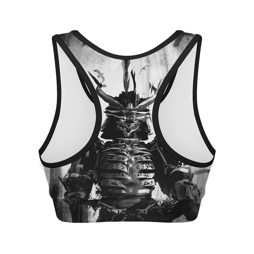 Demon Samurai Print Women's Sports Bra