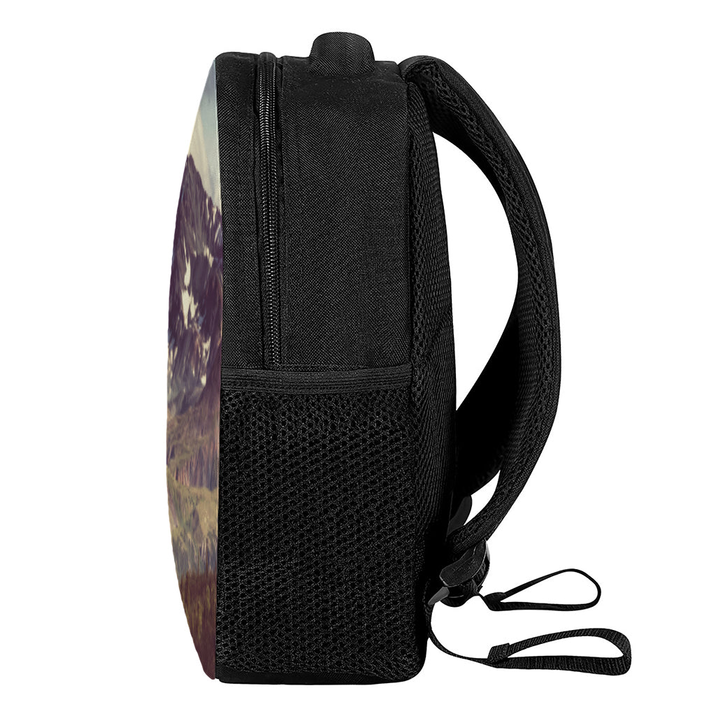 Denali Mountain Print Casual Backpack