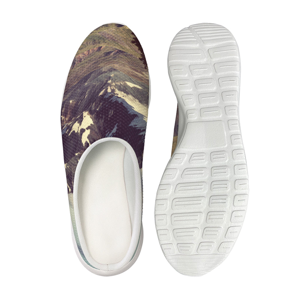 Denali Mountain Print Mesh Casual Shoes