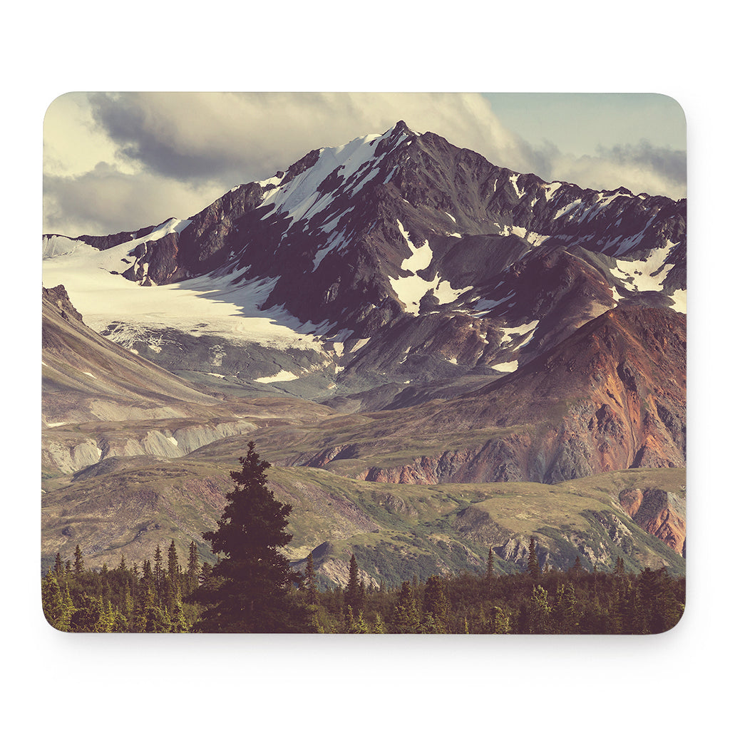 Denali Mountain Print Mouse Pad