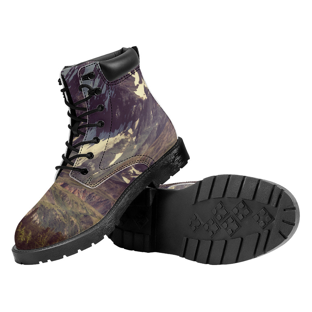 Denali Mountain Print Work Boots