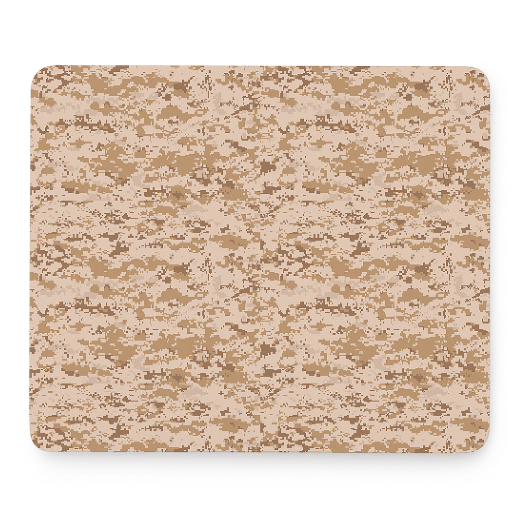 Desert Digital Camo Pattern Print Mouse Pad
