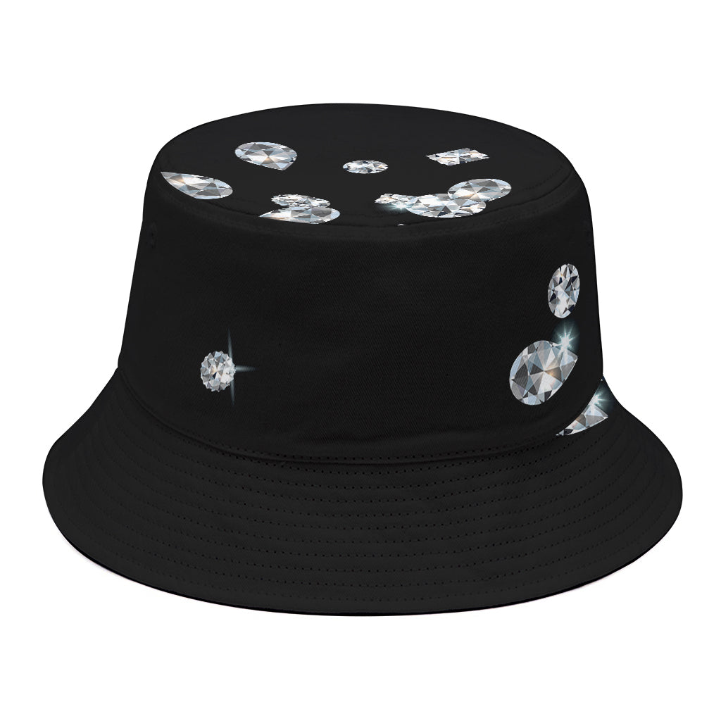 Diamond Gems Print Bucket Hat