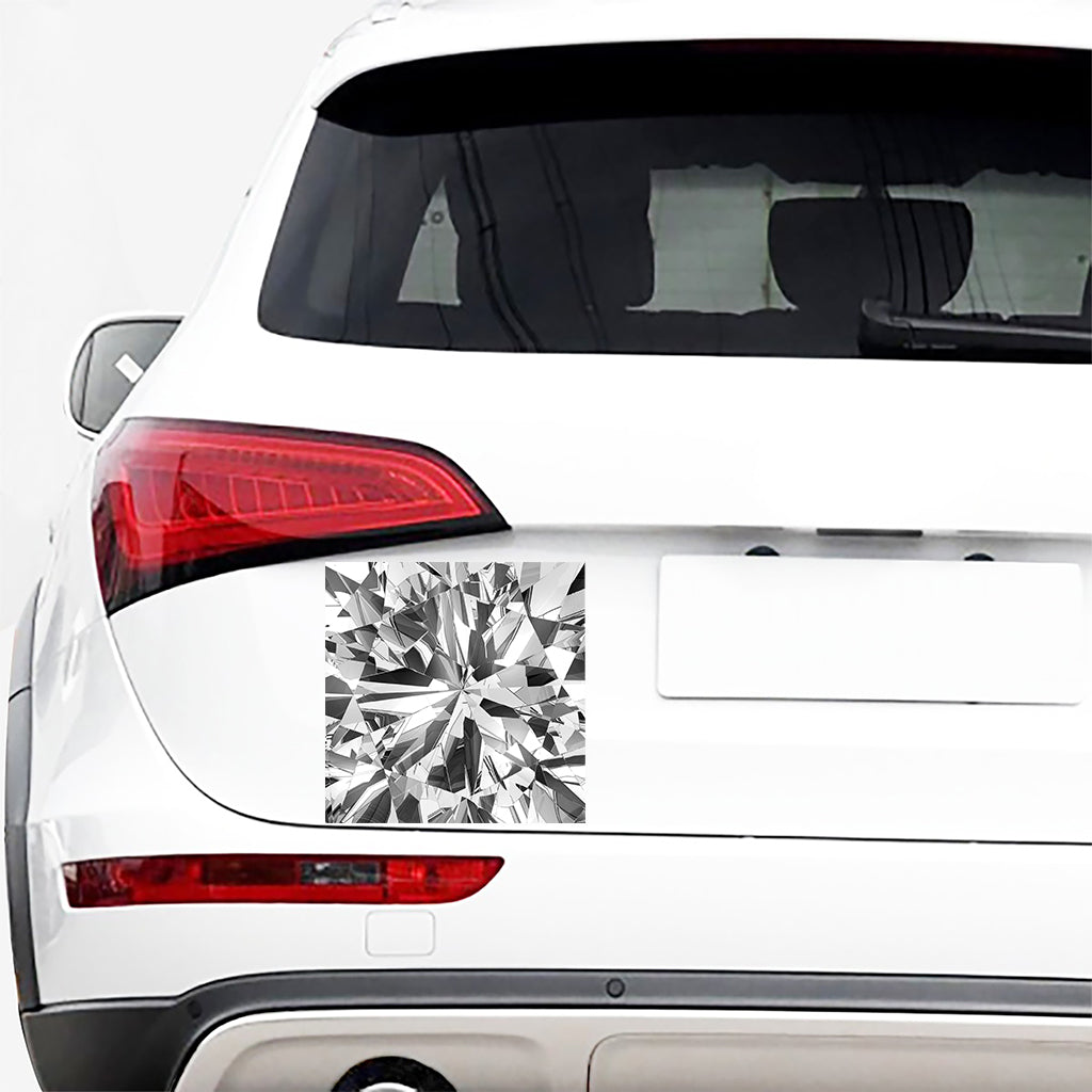 Diamond Print Car Sticker