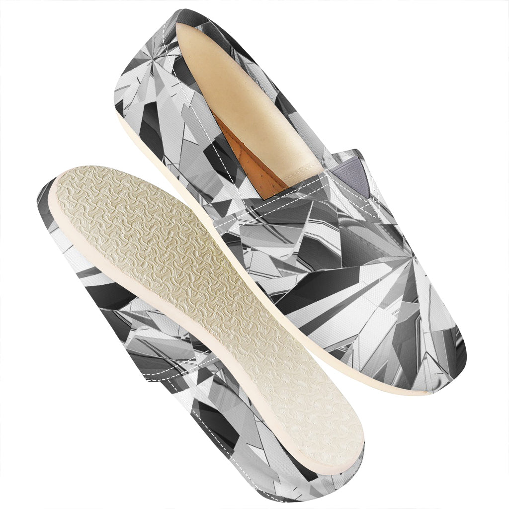 Diamond Print Casual Shoes