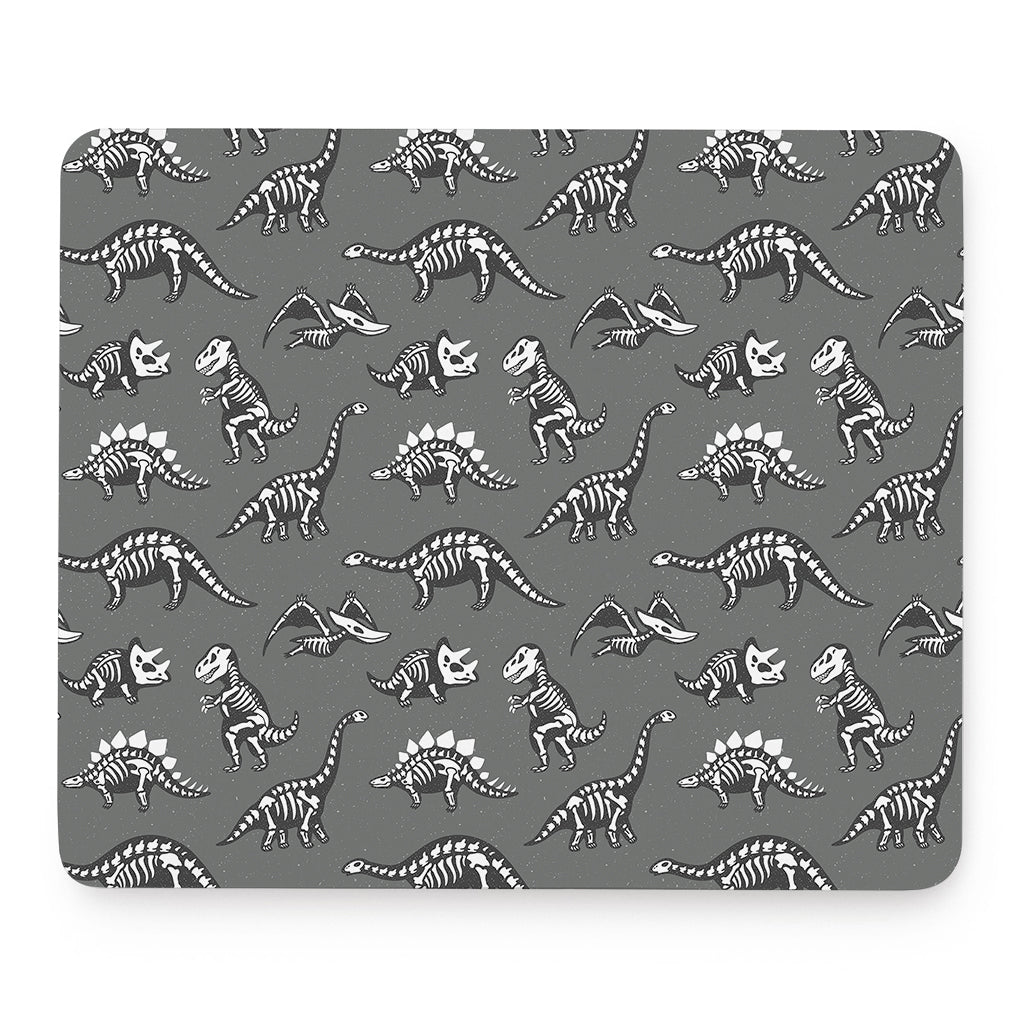 Dinosaur Fossil Pattern Print Mouse Pad
