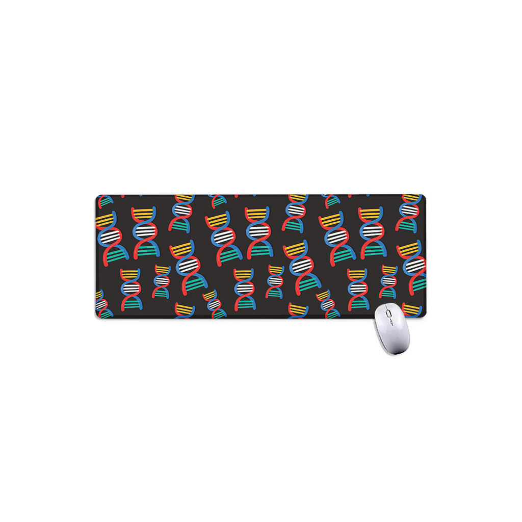 DNA Strands Pattern Print Extended Mouse Pad