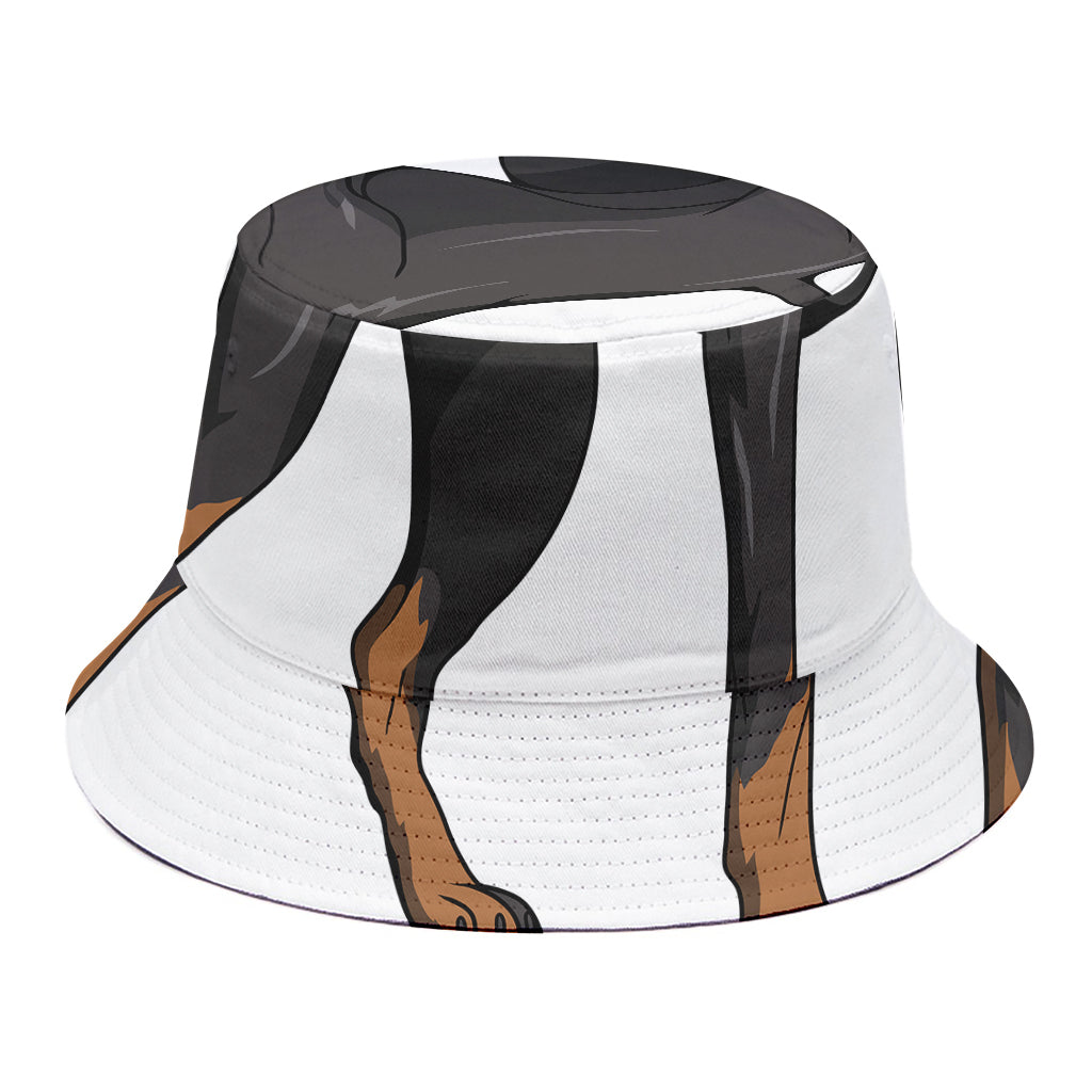 Doberman Pinscher Print Bucket Hat