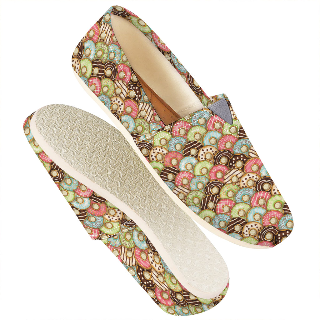 Donuts Pattern Print Casual Shoes