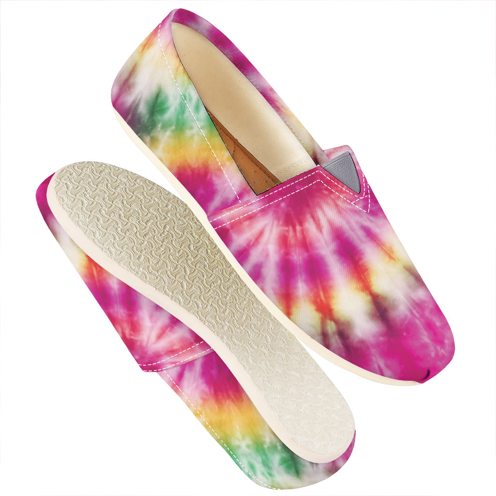 Double Tie Dye Print Casual Shoes