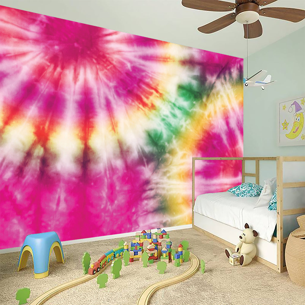 Double Tie Dye Print Wall Sticker