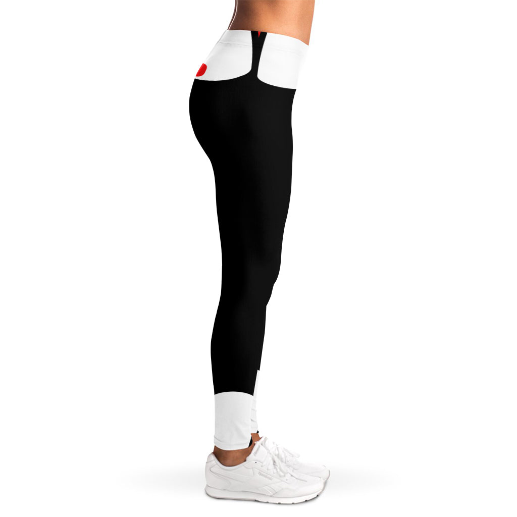 Dracula Fang Print Women's Leggings