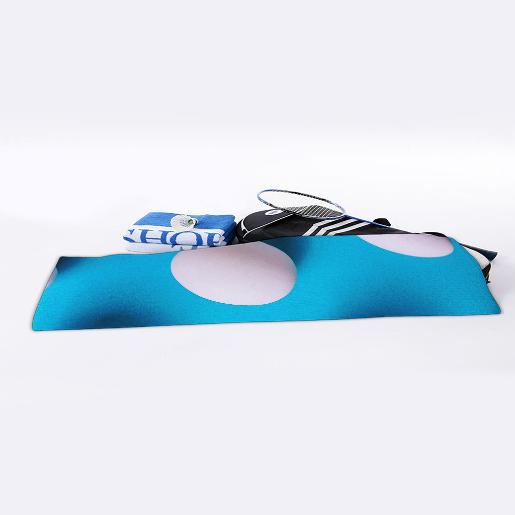 Eggs Pattern Print Sports Towel