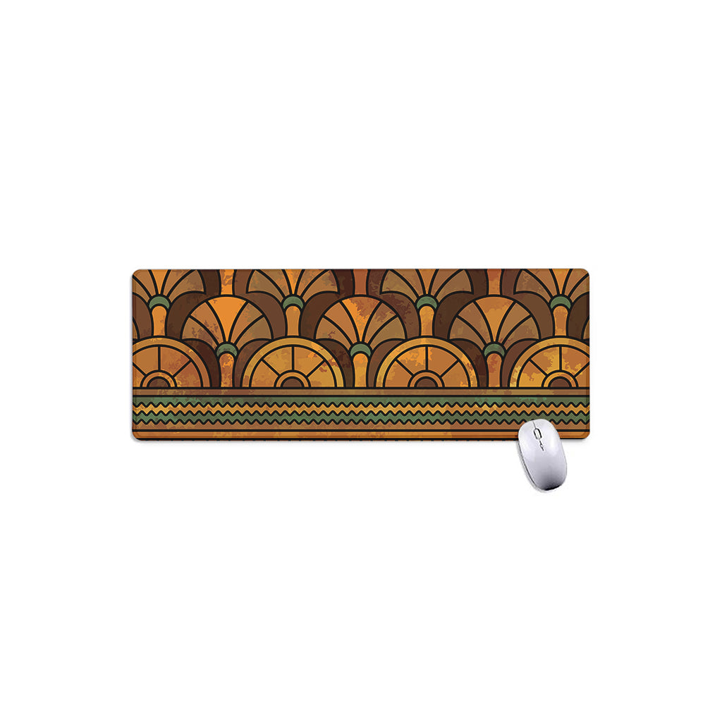 Egyptian Ethnic Pattern Print Extended Mouse Pad