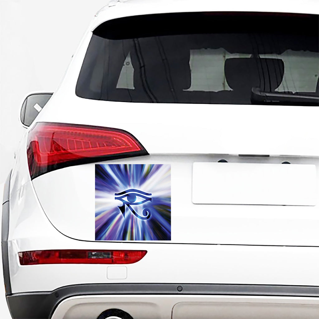 Egyptian Eye Of Horus Print Car Sticker