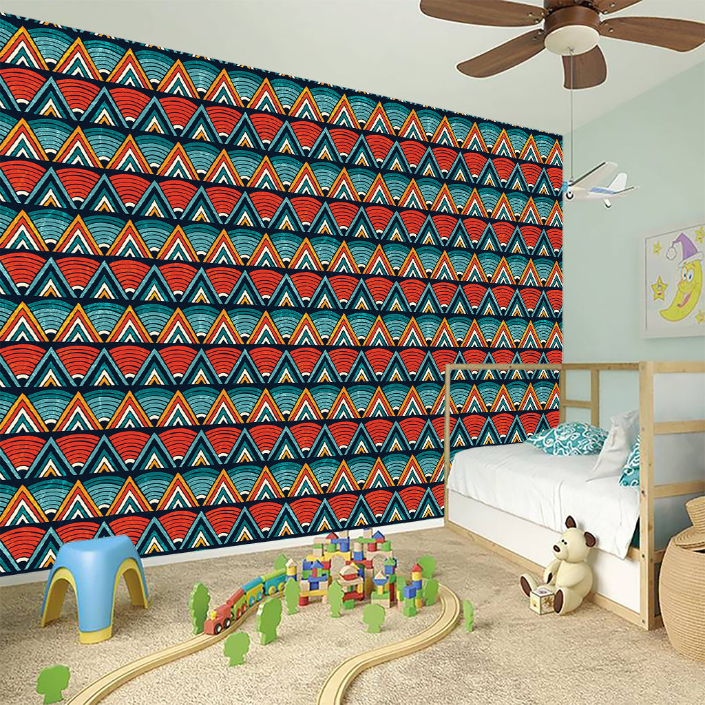 Ethnic African Inspired Pattern Print Wall Sticker