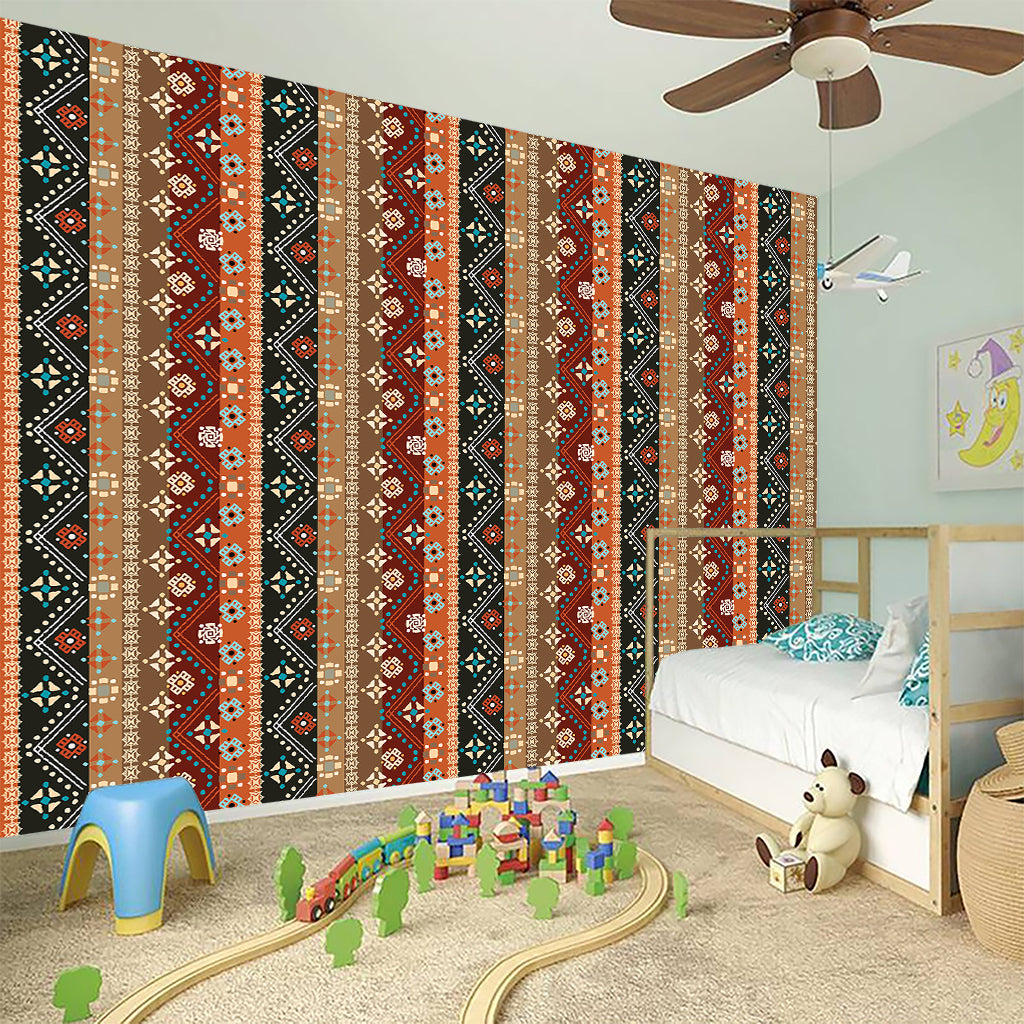 Ethnic Boho Tribal Pattern Print Wall Sticker