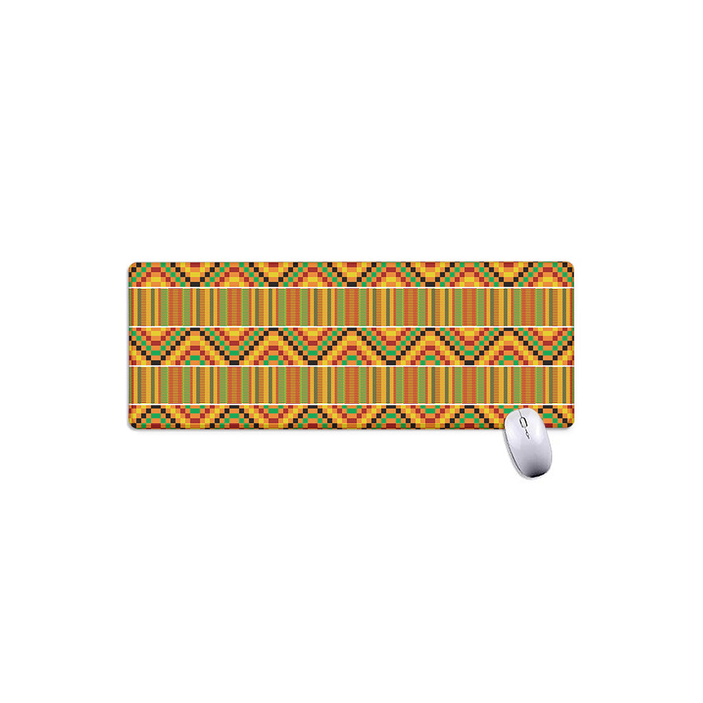 Ethnic Kente Pattern Print Extended Mouse Pad