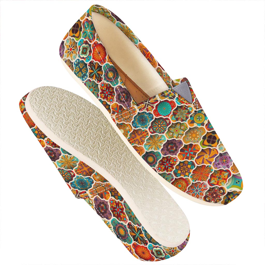 Ethnic Mandala Bohemian Pattern Print Casual Shoes