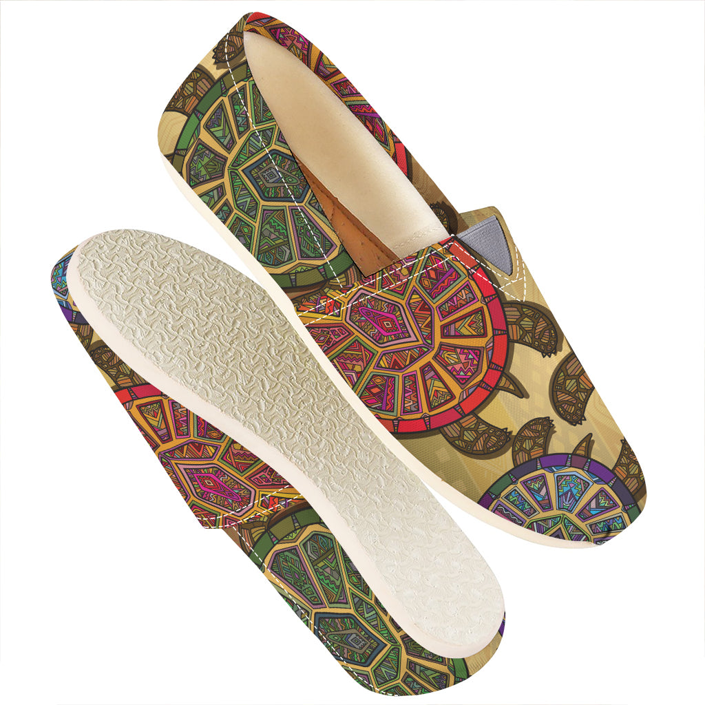 Ethnic Sea Turtles Print Casual Shoes
