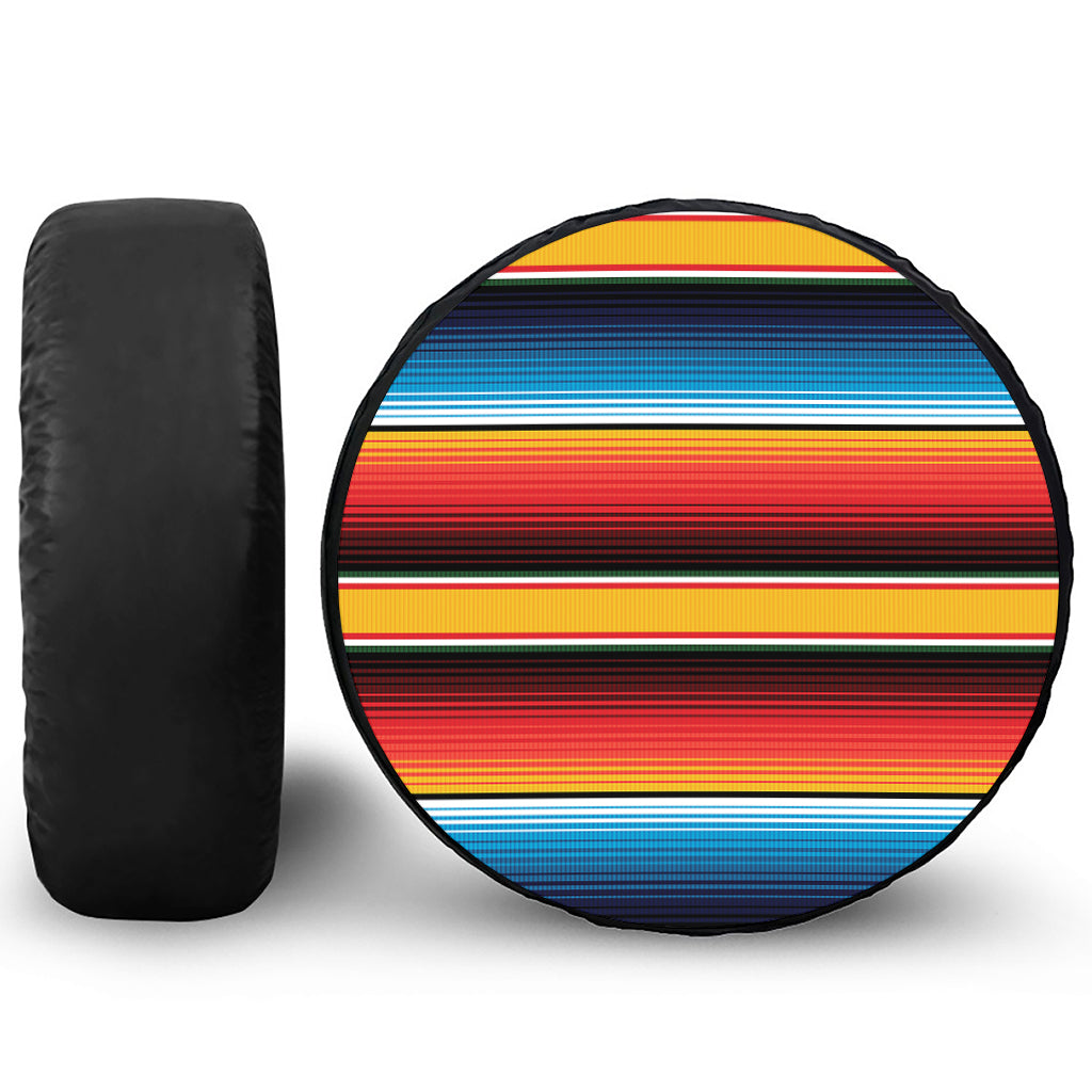 Ethnic Serape Blanket Pattern Print Tire Cover