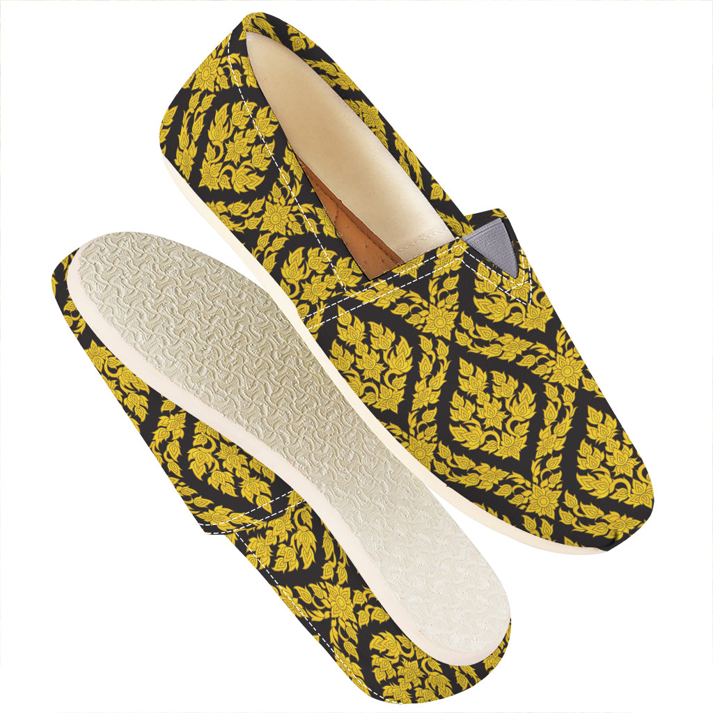 Ethnic Thai Pattern Print Casual Shoes