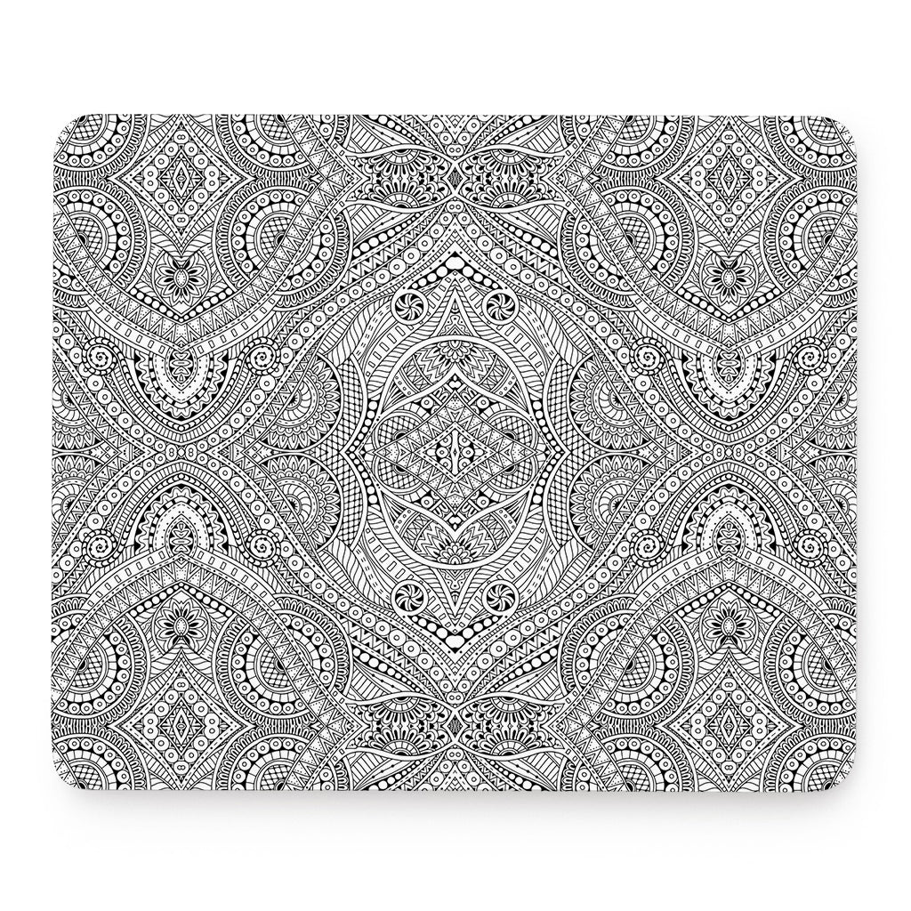 Ethnic Zentangle Pattern Print Mouse Pad