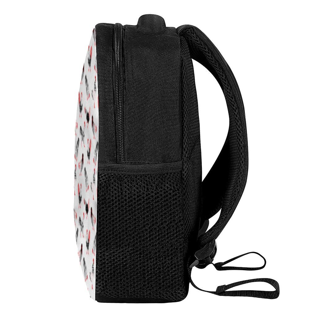 Exotic Chicken Pattern Print Casual Backpack