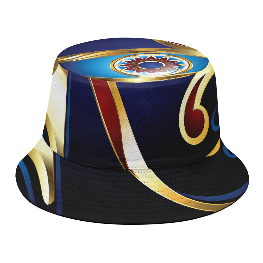 Eye Of Horus Amulet Print Bucket Hat