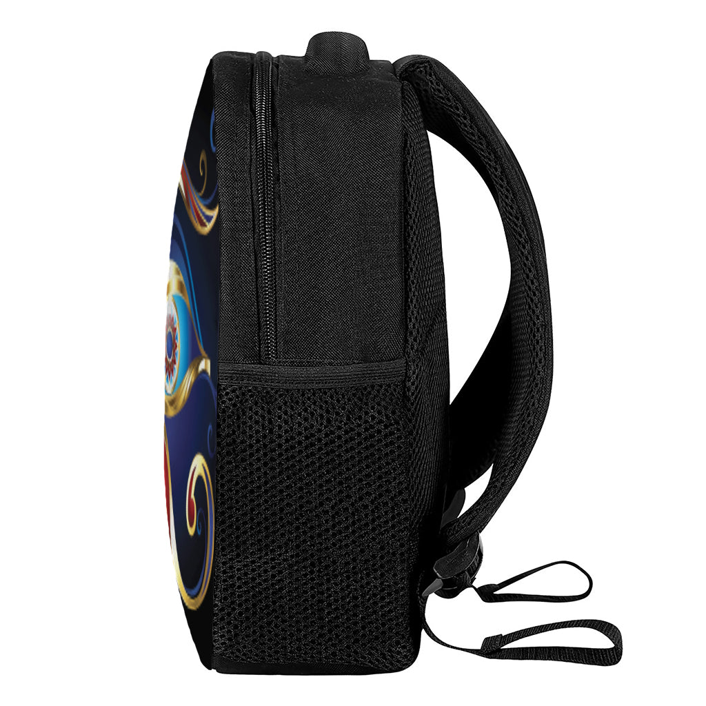 Eye Of Horus Amulet Print Casual Backpack