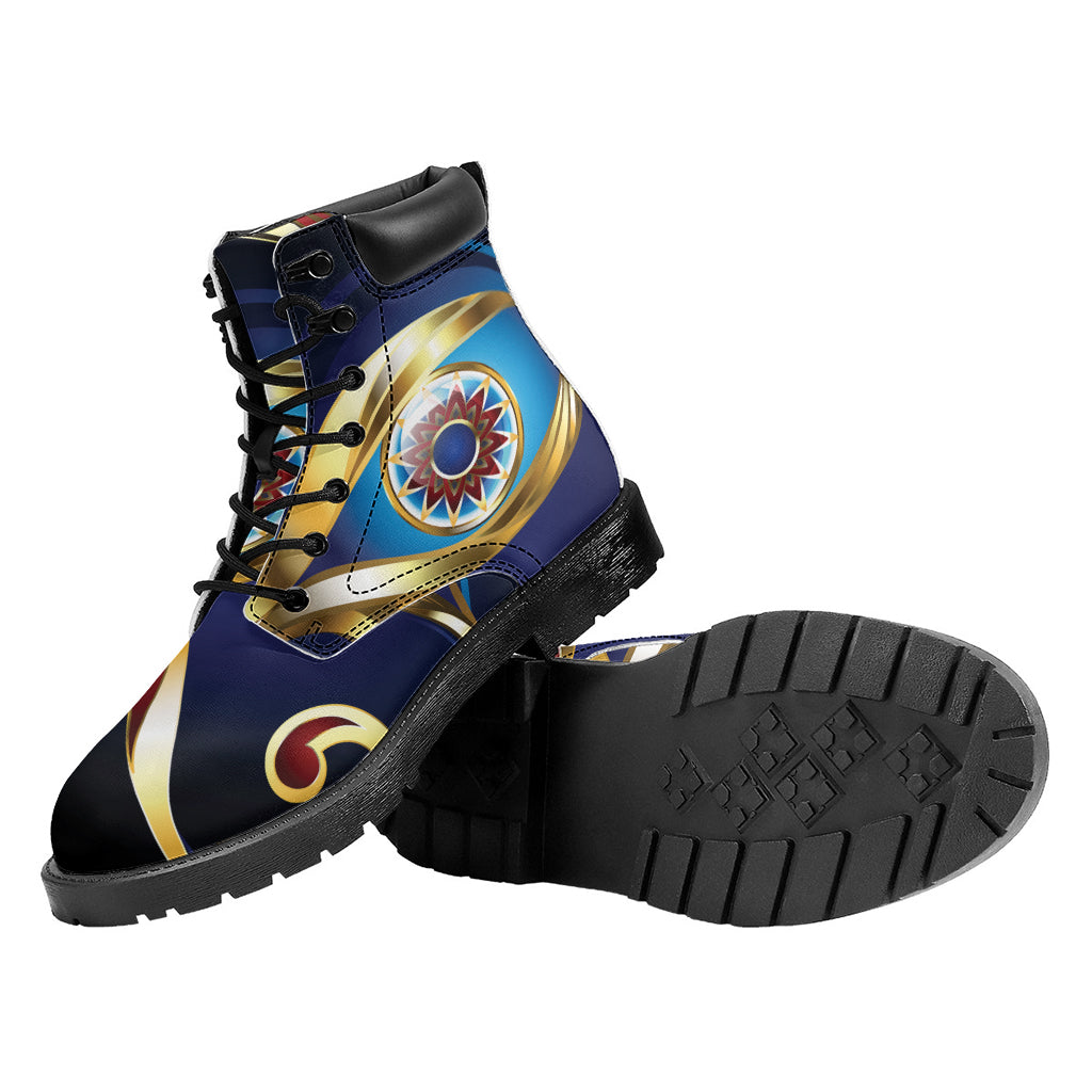 Eye Of Horus Amulet Print Work Boots