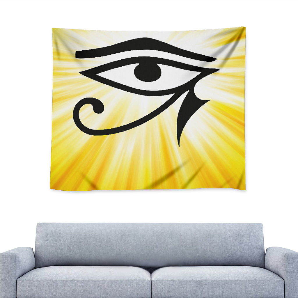 Eye Of Horus Symbol Print Tapestry