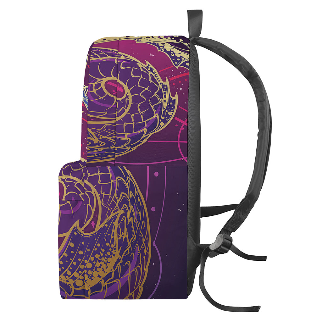 Fantastic Capricorn Sign Print Backpack