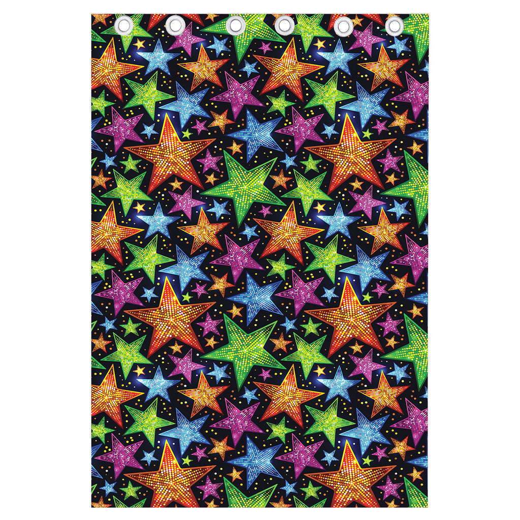 Fantastic Star Pattern Print Curtain