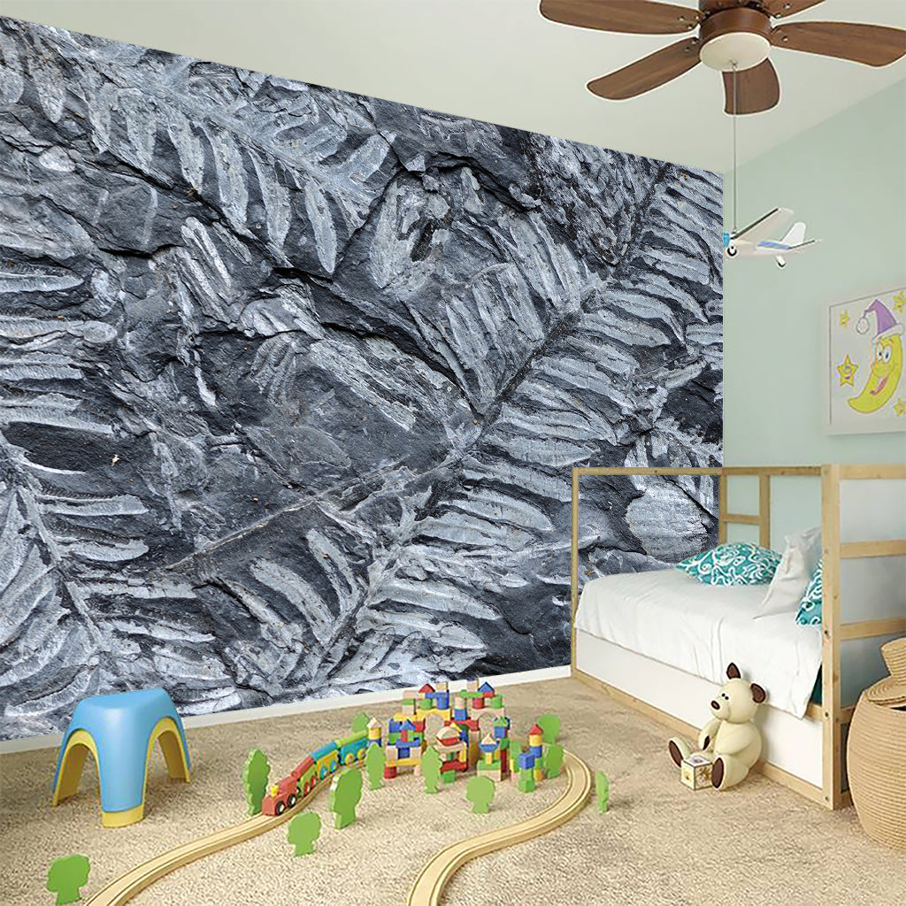 Fern Fossil Print Wall Sticker