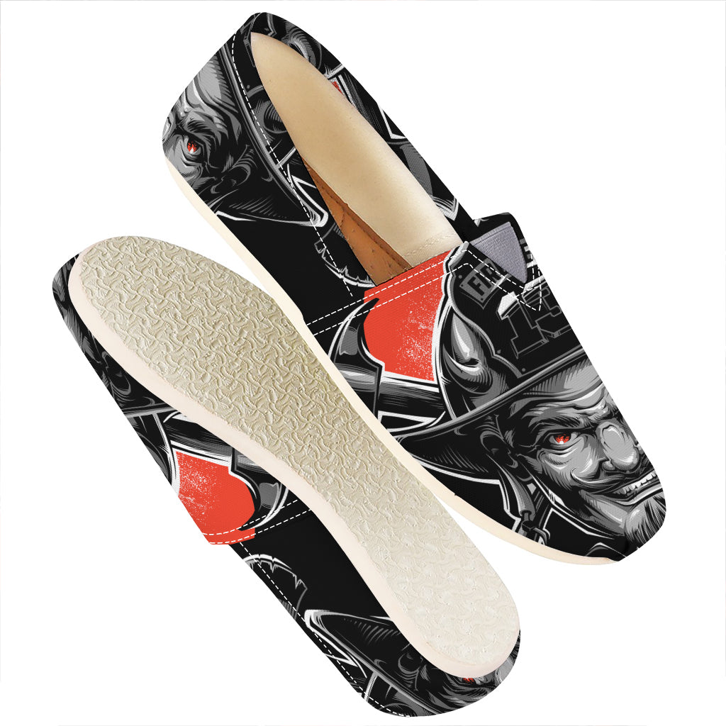 Firefighter Devil Print Casual Shoes