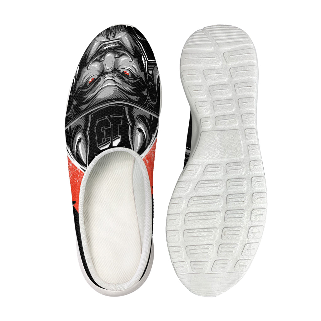 Firefighter Devil Print Mesh Casual Shoes